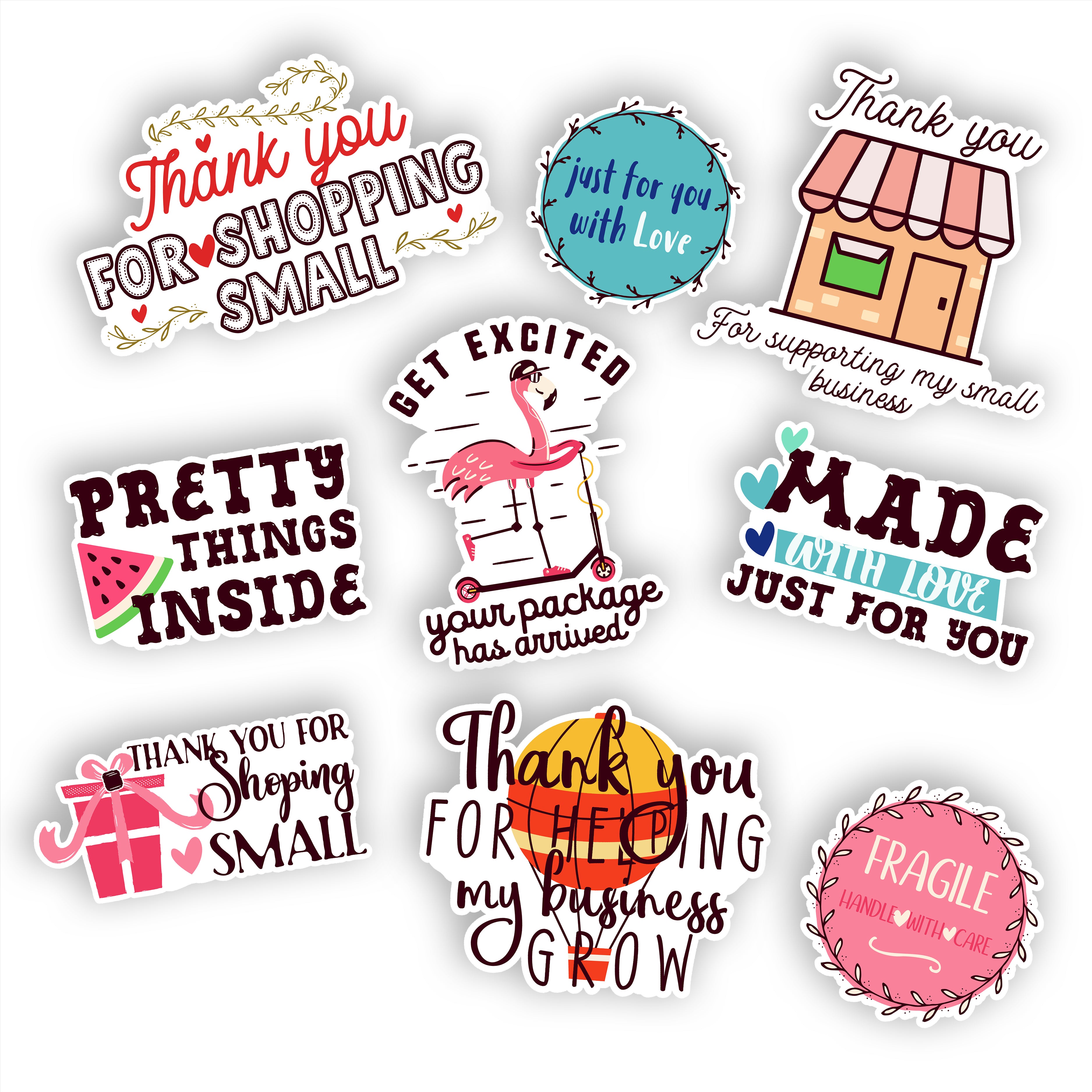 100 Custom 2.5″ Vinyl Stickers for $18 – Waterproof & Die-Cut