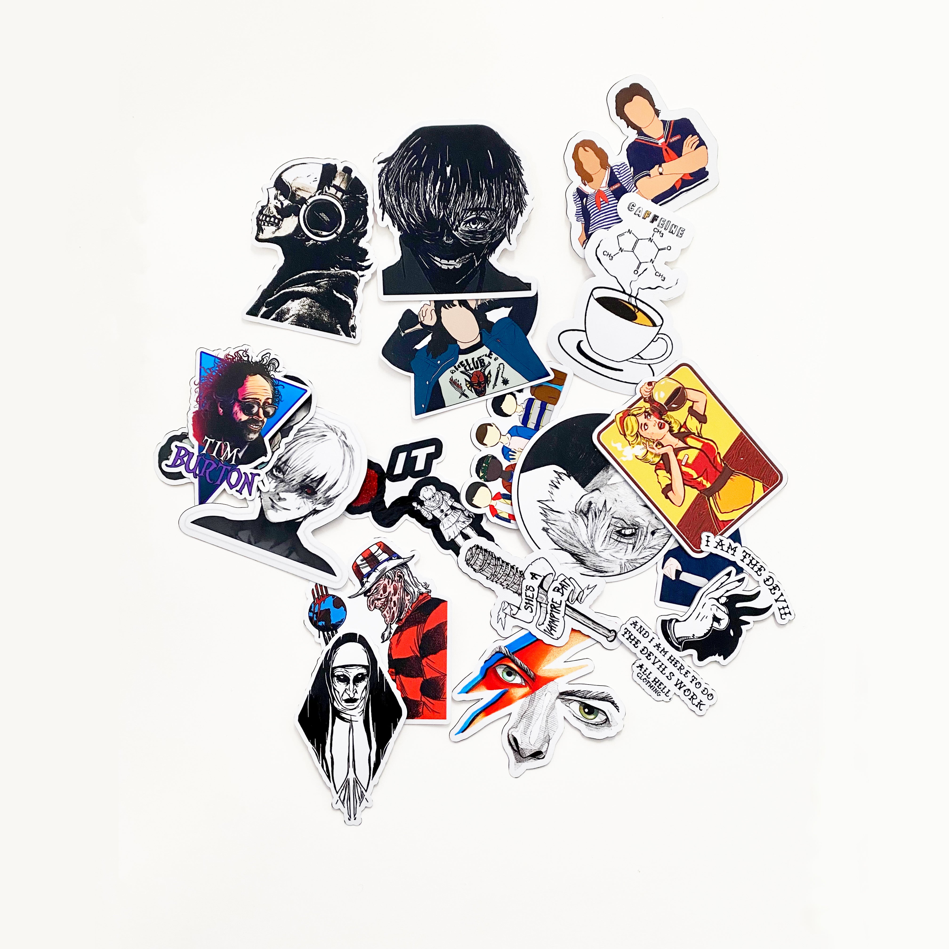 Business logo custom vinyl sticker example