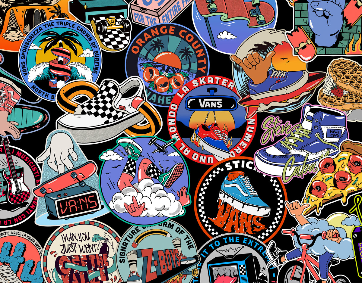 Contact Sticker Swan | Order & Artwork Support